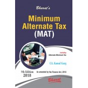 Bharat Law House's Minimum Alternate Tax (MAT) 2019 by CA. Kamal Garg